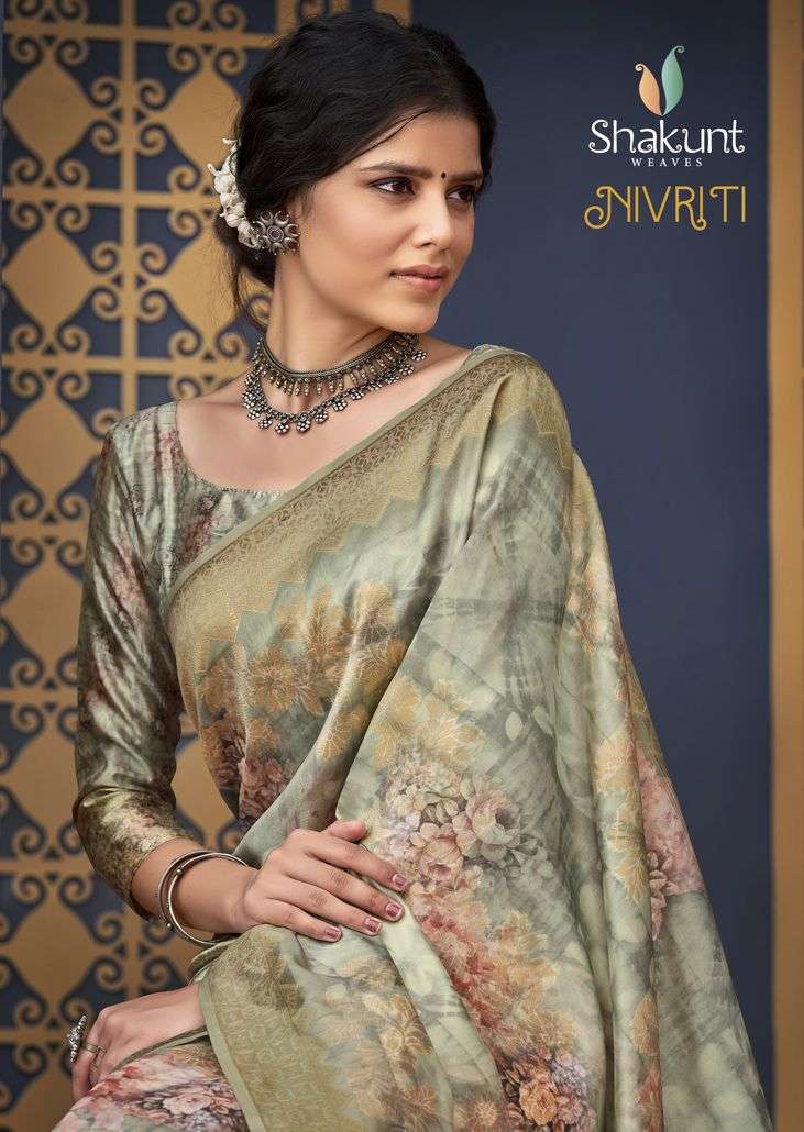 Nivriti By Shakunt Silk Weaving Designer Sarees