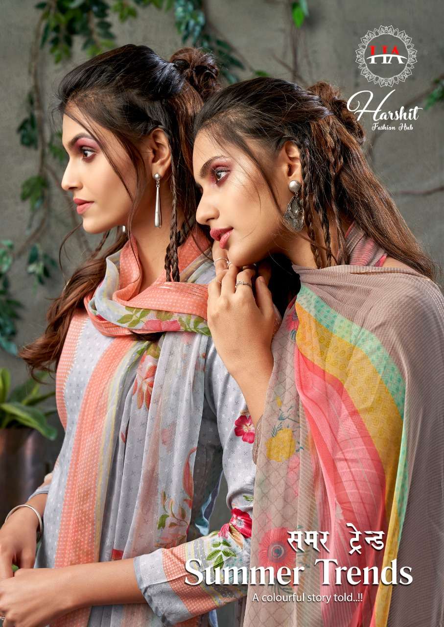 Summer Trends By Harshit Fashion Wholesale Ladies Suits