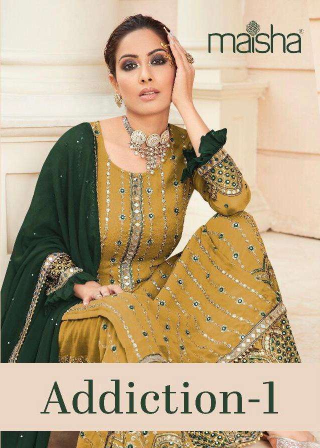 Addiction Vol 1 By Maisha Georgette Exclusive Embroidery Suits