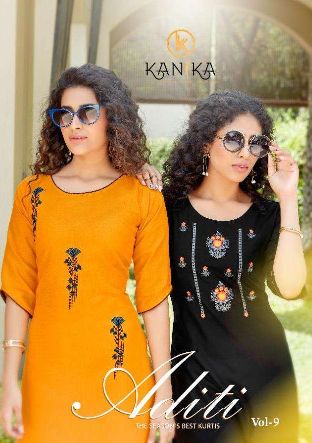 Aditi Vol 9 By Kanika Cotton Kurti