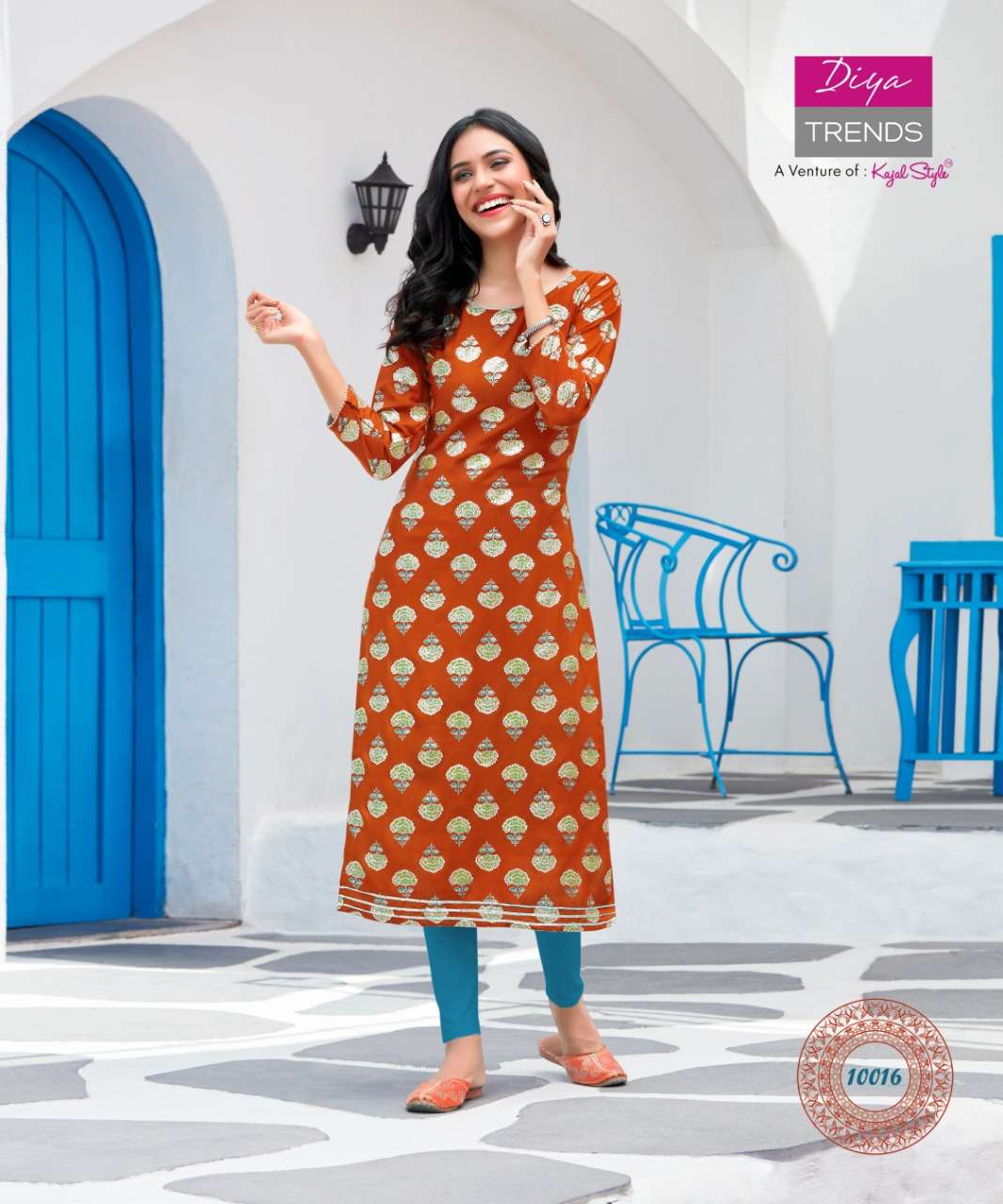 Diya Gardencity Vol 10 Rayon Formal Wear Kurti