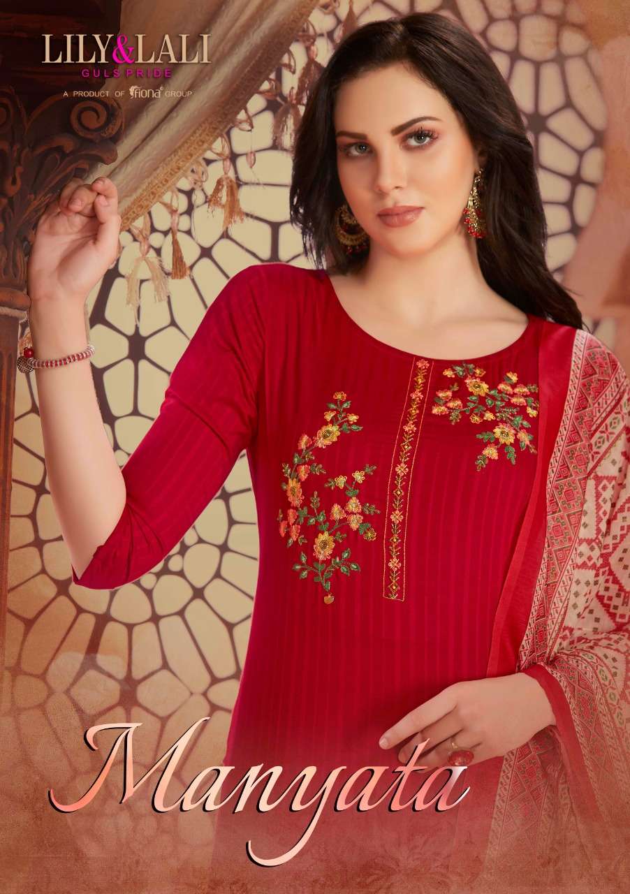 Lily & Lali Manyata Designer Fancy Readymade Suits
