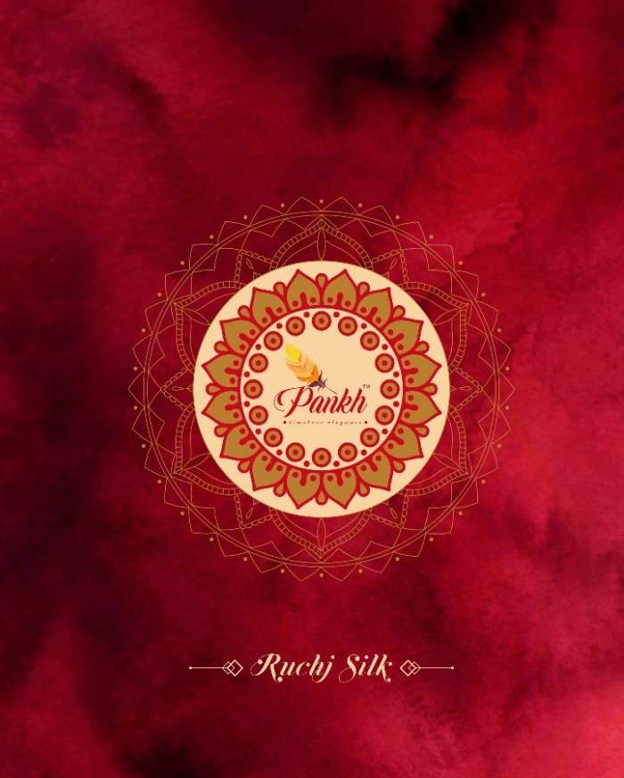 Pankh Ruchi Silk 601-621 Series Designer Silk Saree Supplier