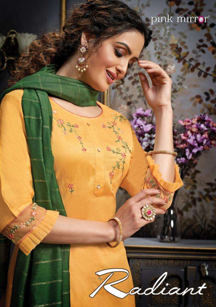 Pink Mirror Radiant Readymade Fancy Dresses