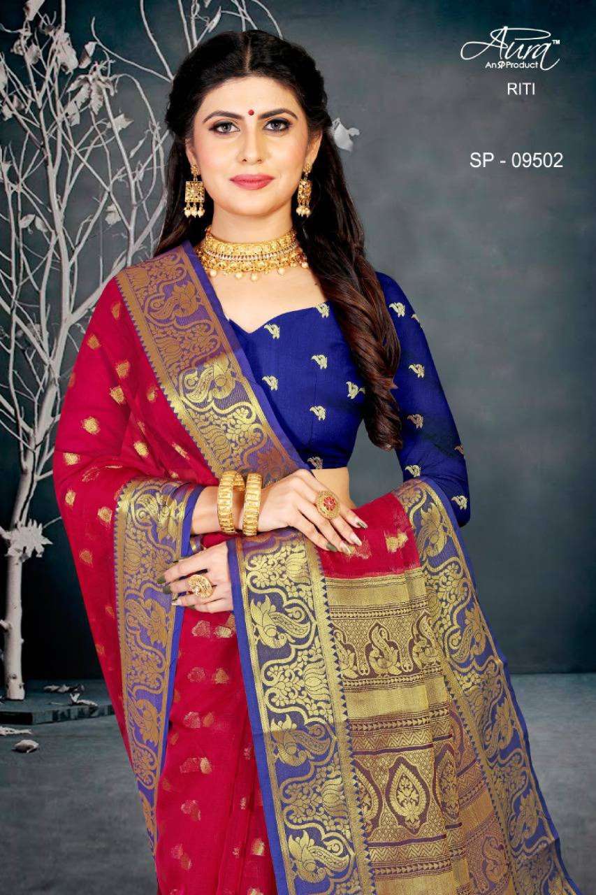 Riti By Aura Saree Cotton Best Rates Online