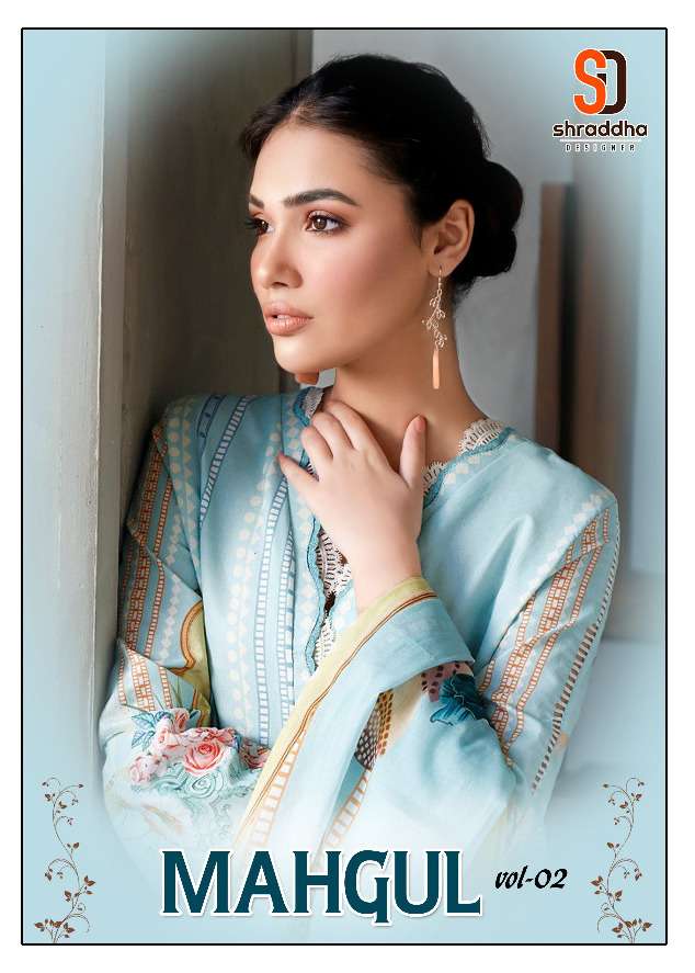 Shraddha Mahgul Vol 2 Lawn Cotton Pakistani Suits