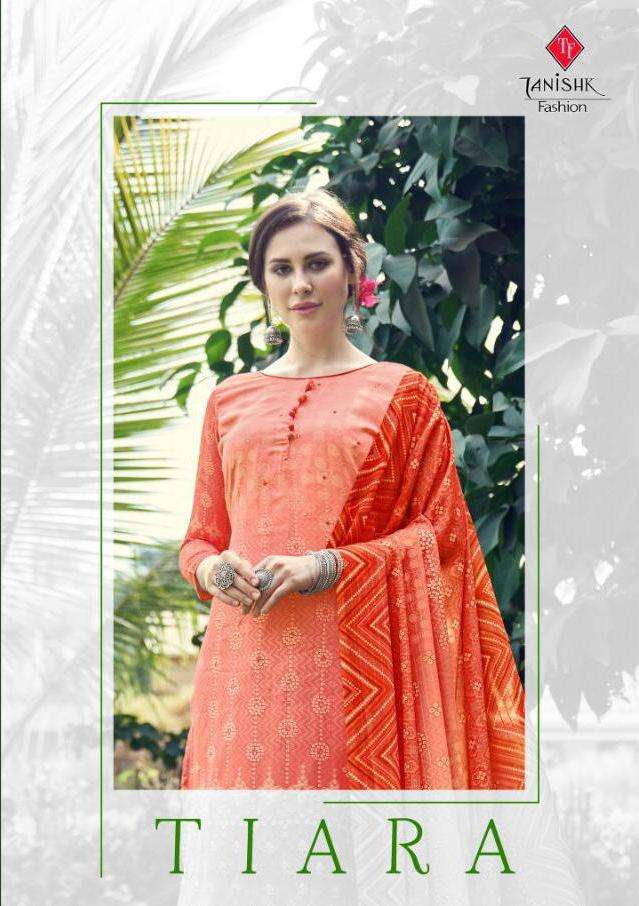 Tiara By Tanishk Jam Mirror Work Suits Supplier