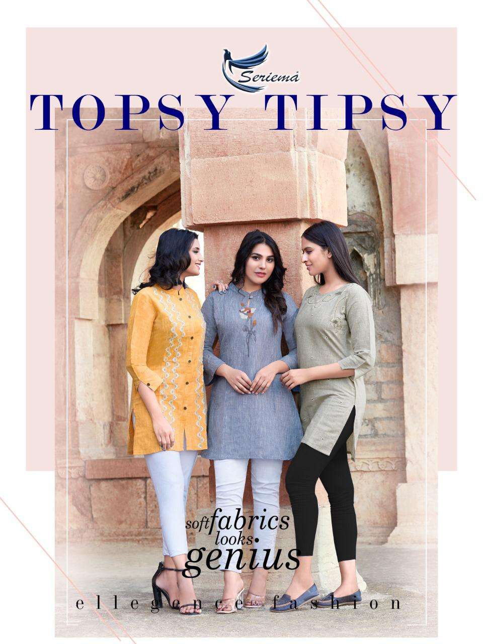 Topsy Tipsy By Seriema Cotton Short Top Supplier