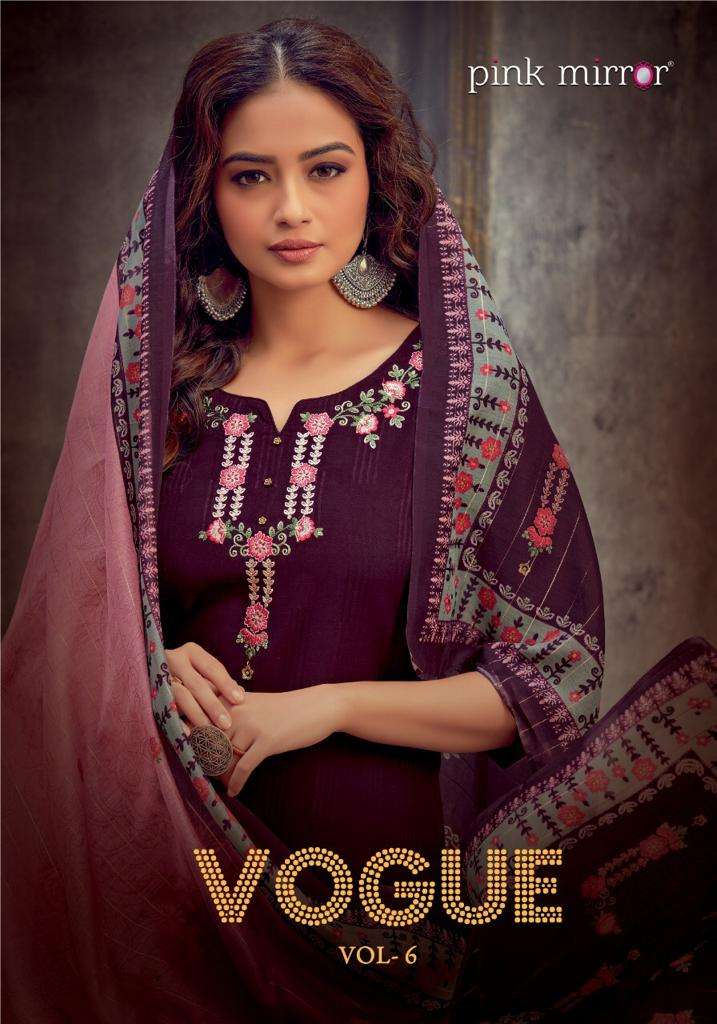 Vogue Vol 6 By Pink Mirror Readymade Fancy Suits