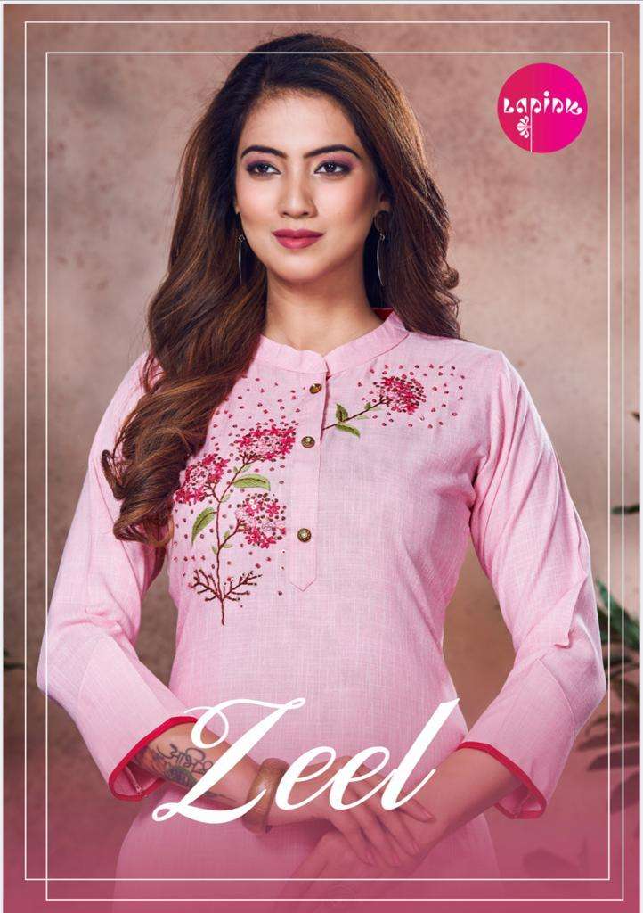 Zeel Vol 1 By Lapink Cotton Rayon Kurti With Pant Seller
