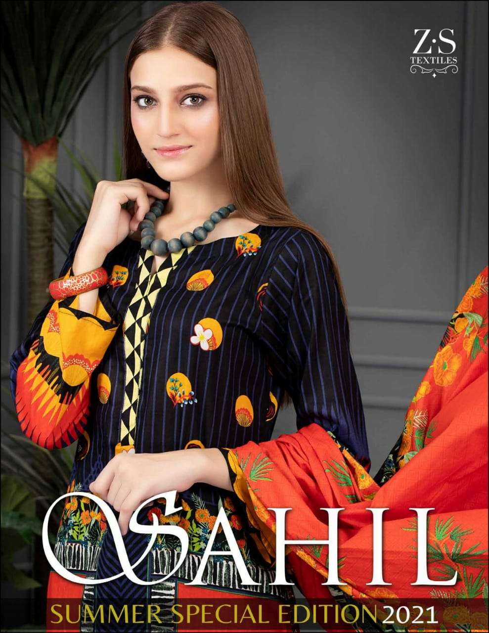Zs Sahil Summer Special Edition 2021 Lawn Original Pakistani Suits