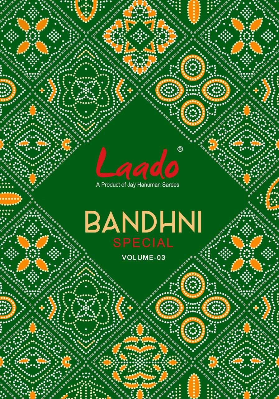 Bandhni Vol 3 By Laado Cotton Printed Suits Exports