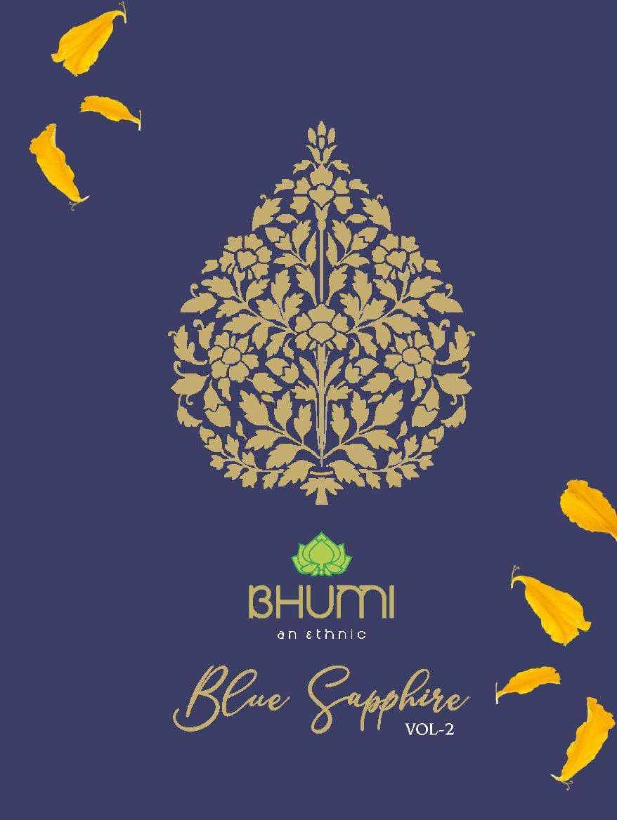 Blue Sapphire Vol 2 By Bhumi Silk Saree Exports