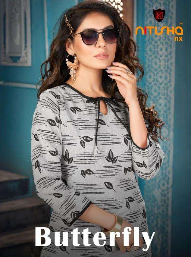Butterfly By Nitisha Nx Casual Kurti With Pant Pair