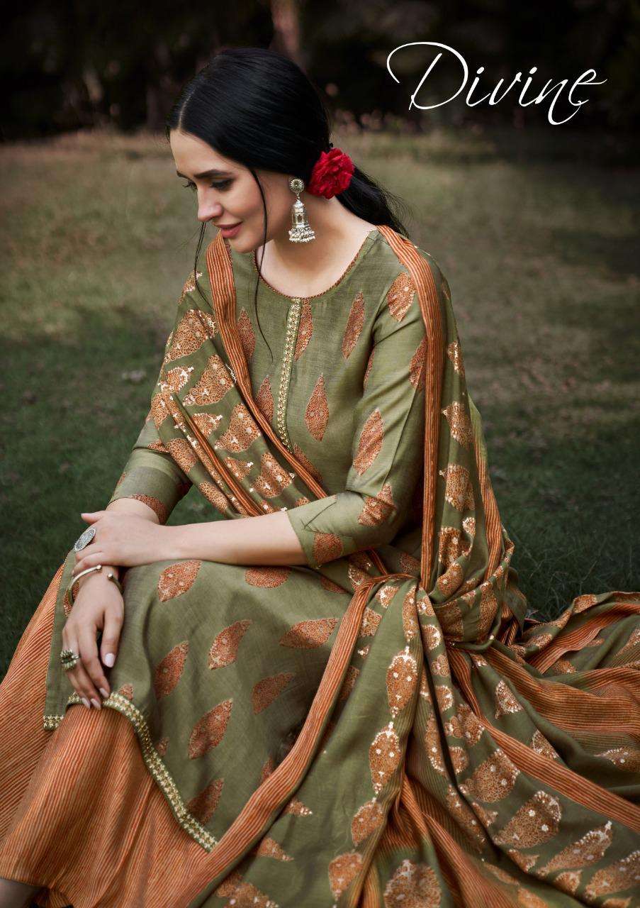 Divine Vol 2 By Sargam Muslin Silk Party Wear Fancy Suits