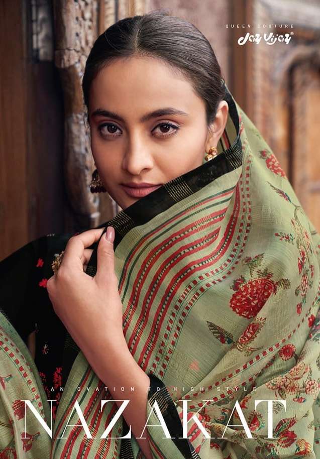 Jay Vijay Nazakat Bemberg Silk Exclusive Fancy Suits