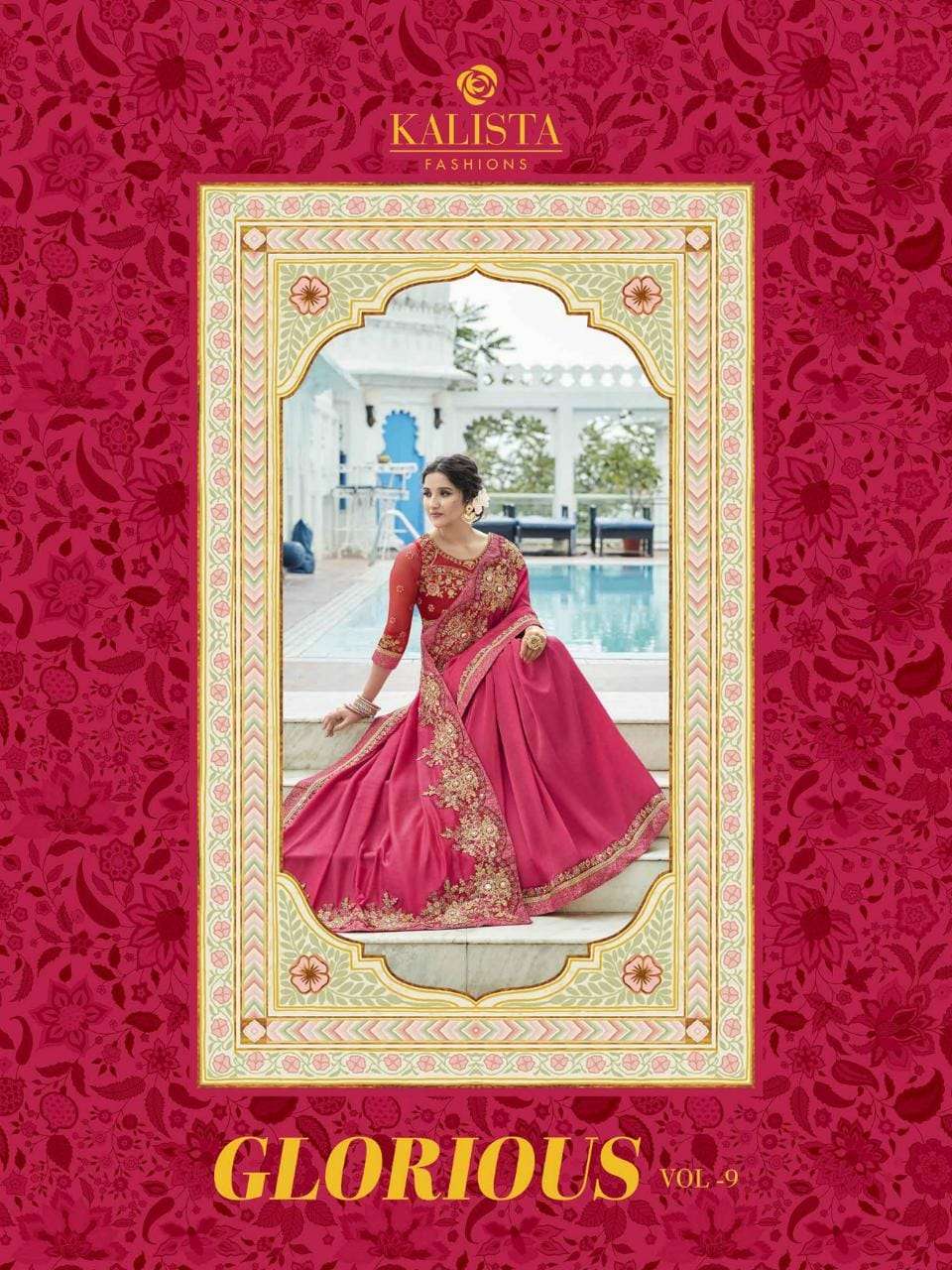 Kalista Glorious Vol 9 Vichitra Designer Fancy Saree