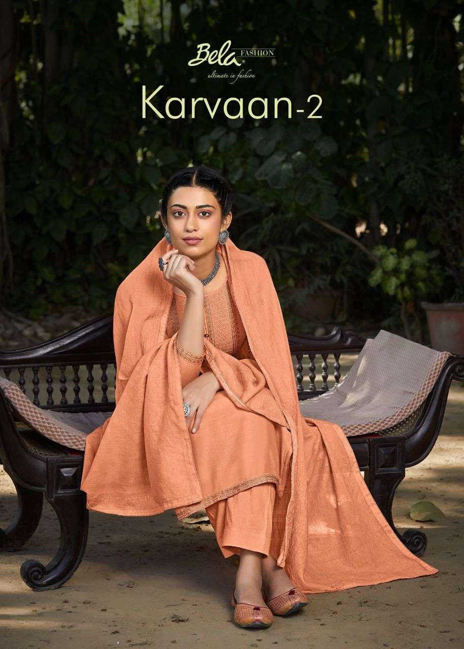 Karvaan Vol 2 By Bela Fashion Wholesale Salwar Suits Exports