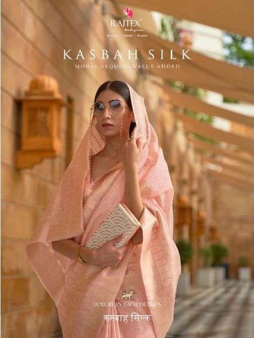 Kasbah Silk By Rajtex 196001-196006 Series Exporter Of Saris