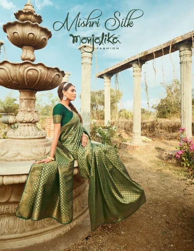 Mishri Silk By Monjolika Silk Saris Wholesale Price