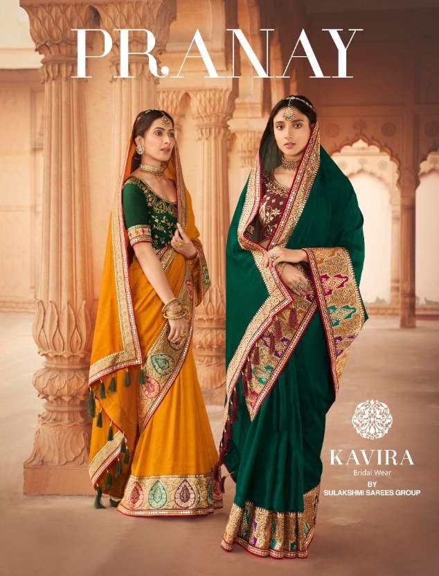 Pranay By  Kavira 1900 Series Elegant Saris Exports