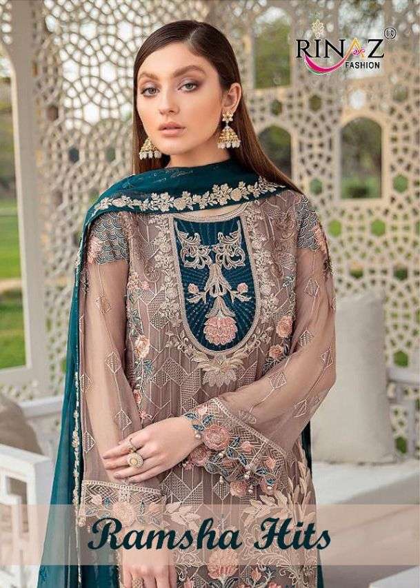 Rinaz Ramsha Hits Pakistani Designer Work Salwar Kameez