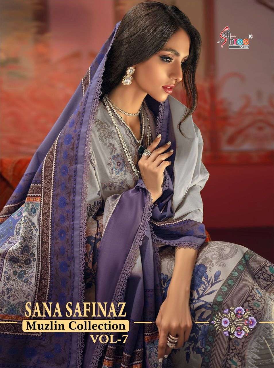 Shree Fabs Sana Safinaz Muzlin Vol 7 Cotton Pakistani Suits