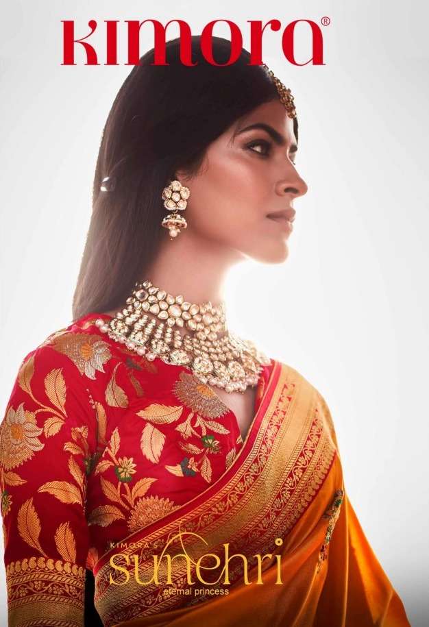 Sunehri Vol 15 By Kimora Fashion Silk Saree Exporter