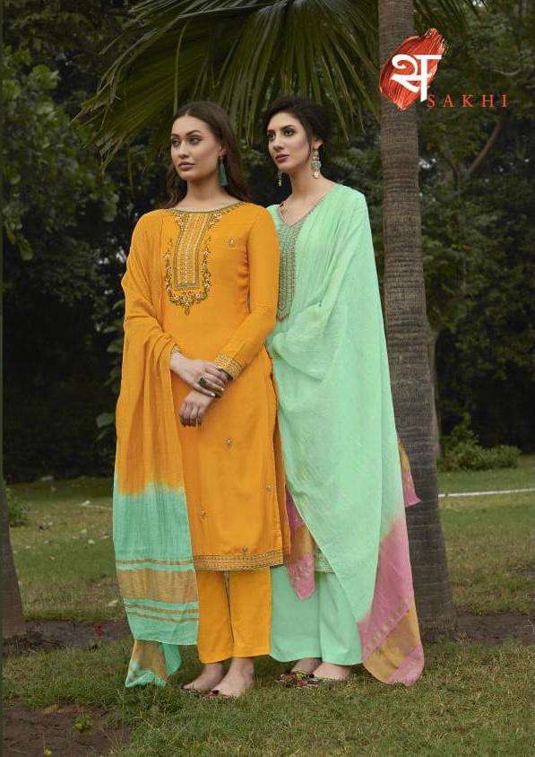 Swagat Sakhi 1101-1108 Muslin Designer Salwar Kameez