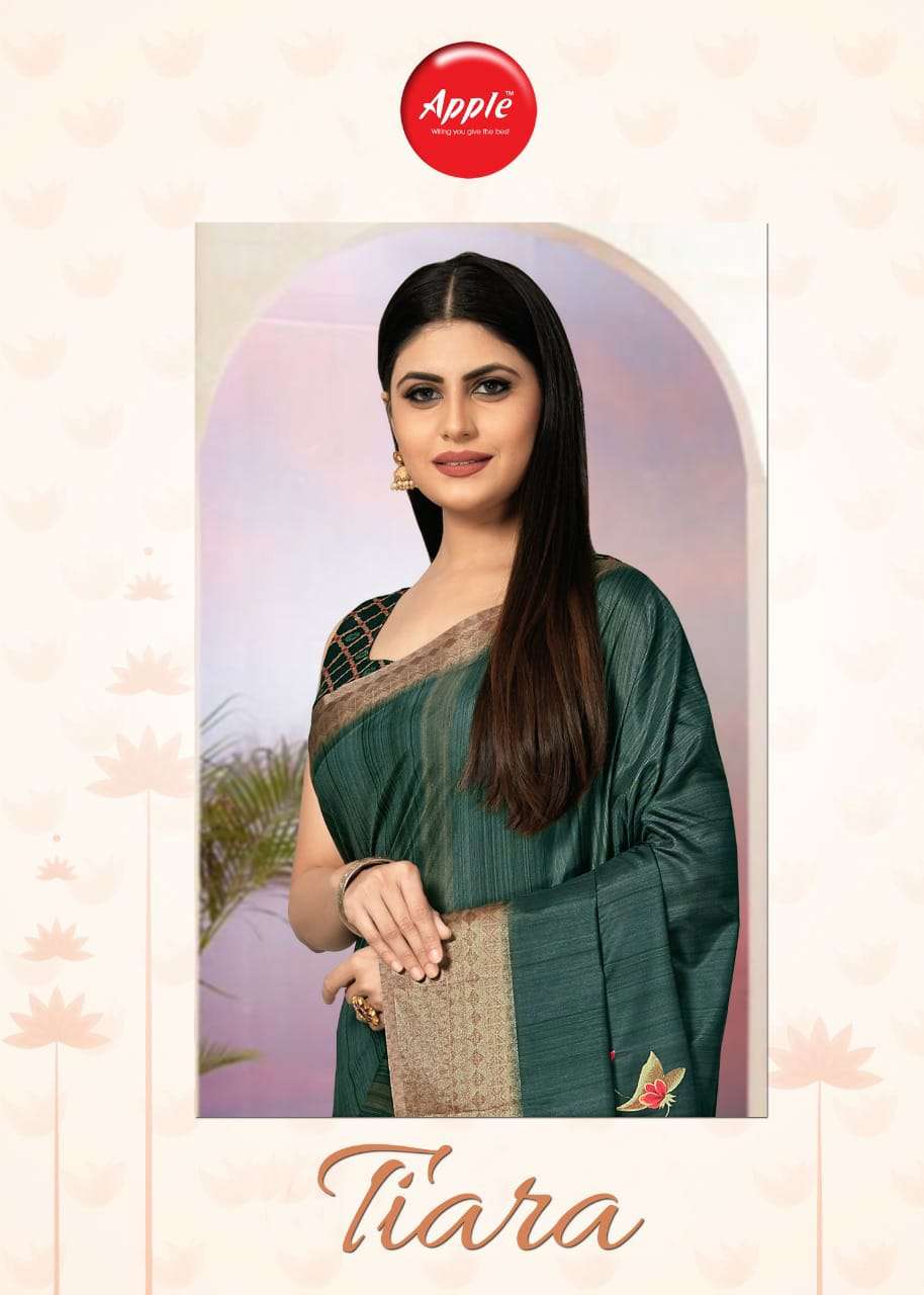 Tiara By Apple Dola Silk Casual Fancy Saree