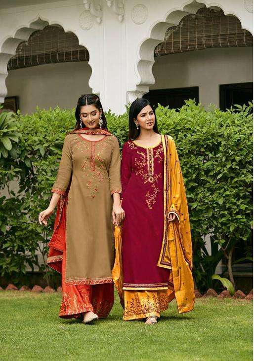 Triple Aaa Kalash Vol 6 Ham Silk Designer Salwar Kameez