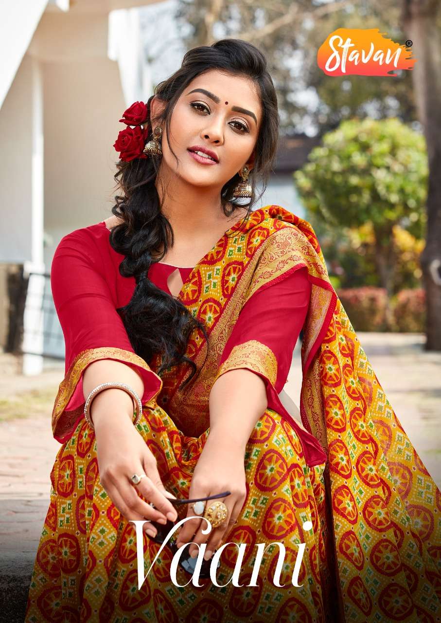 Vaani By Stavan Unique Designer Saree Desgns Exports