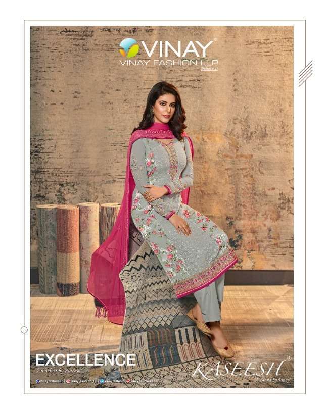 Vinay Excellence Ethnic Party Wear Brasso Salwar Suits