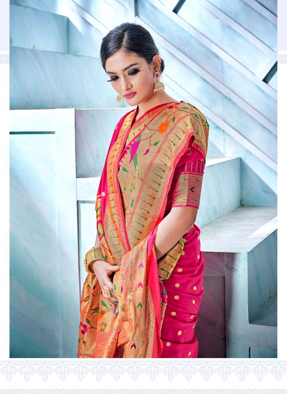 Aarush Silk By Rajyog Launching Beautiful Paithani Collection