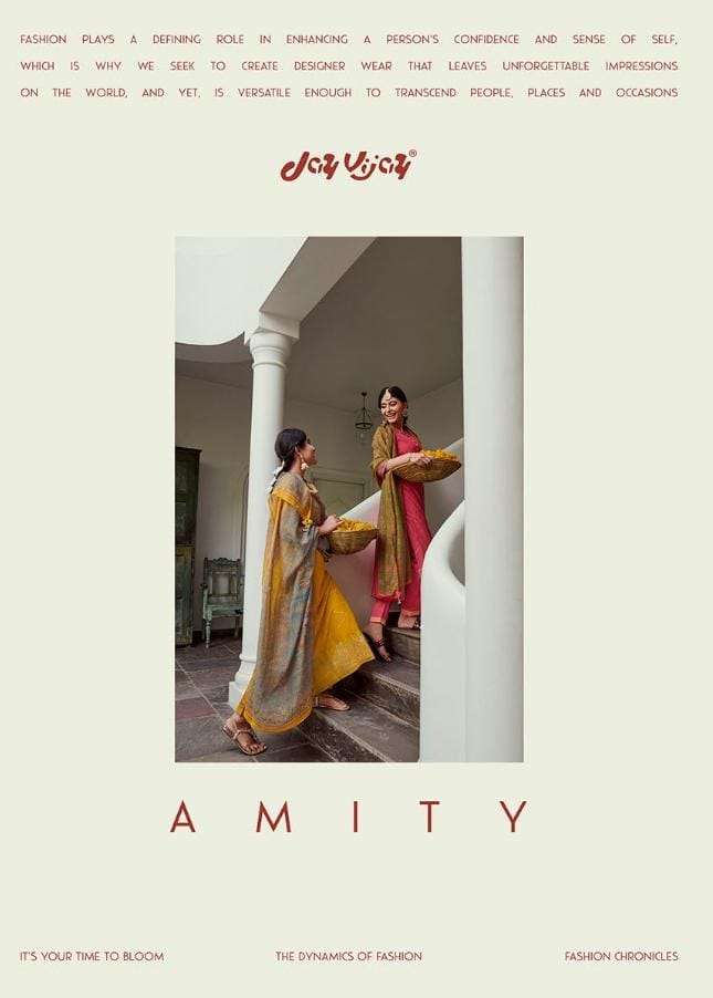 Amity By Jay Vijay Moga Silk Exclusive Fancy Suits
