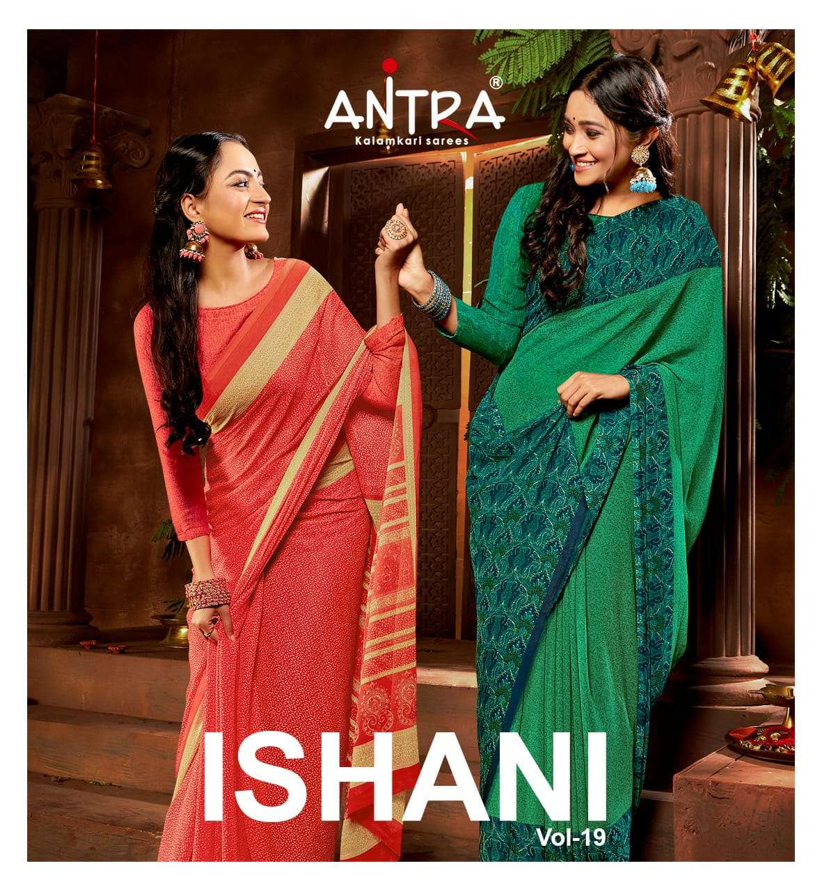 Antra Ishani Vol 19 Printed Chiffon Ladies Sarees