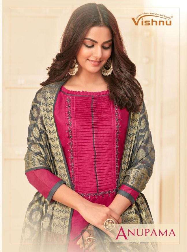 Anupama Series 36001-36012 Modal Silk Fancy Dress Materials