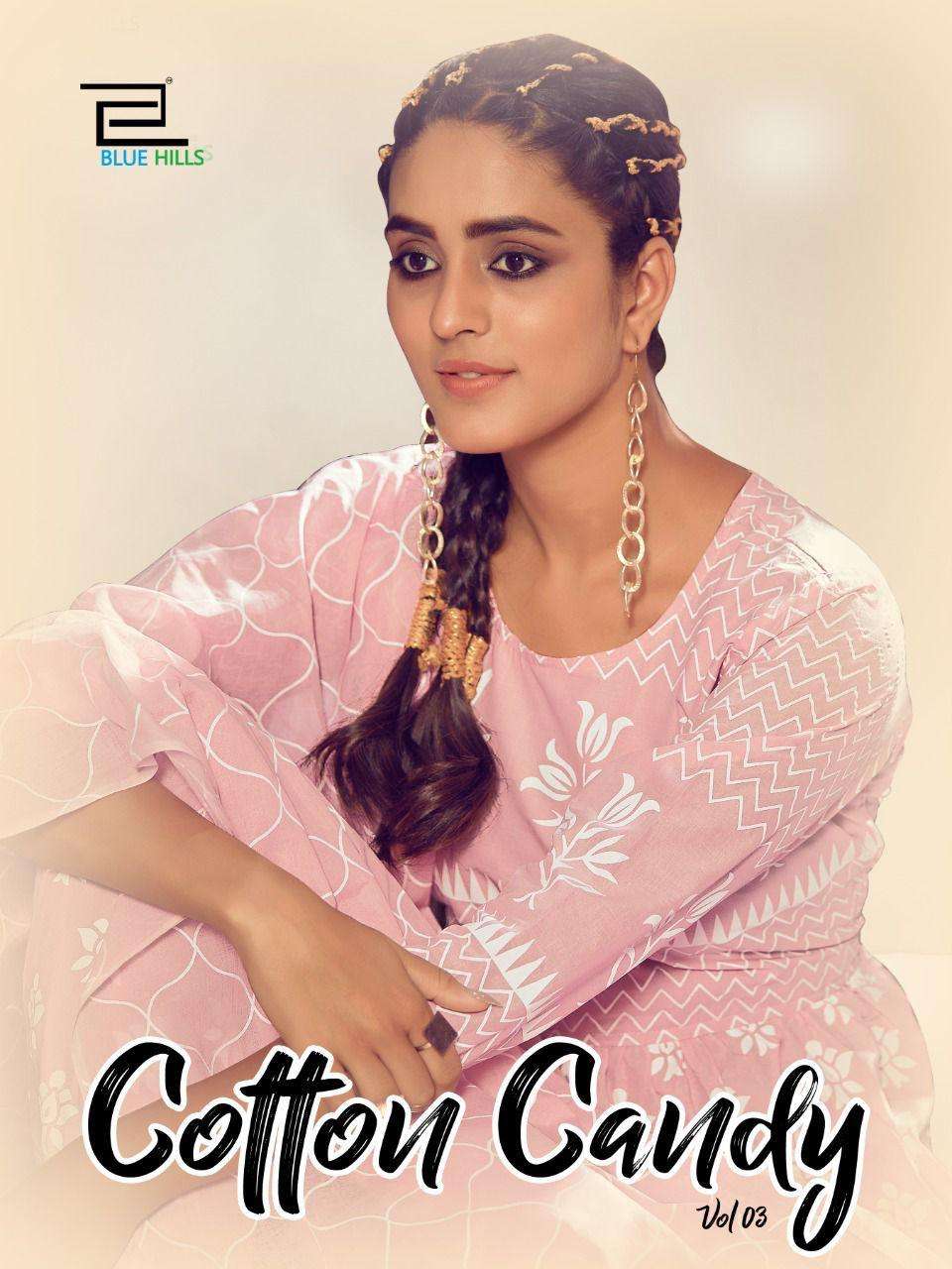 Blue Hills Cotton Candy Vol 3 Cotton Readymade Suits