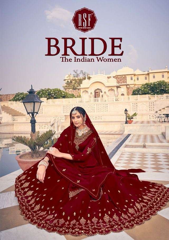 Bride Designer Salwar Kameez With Skirt Pattern By Riddhi Siddhi Fashion