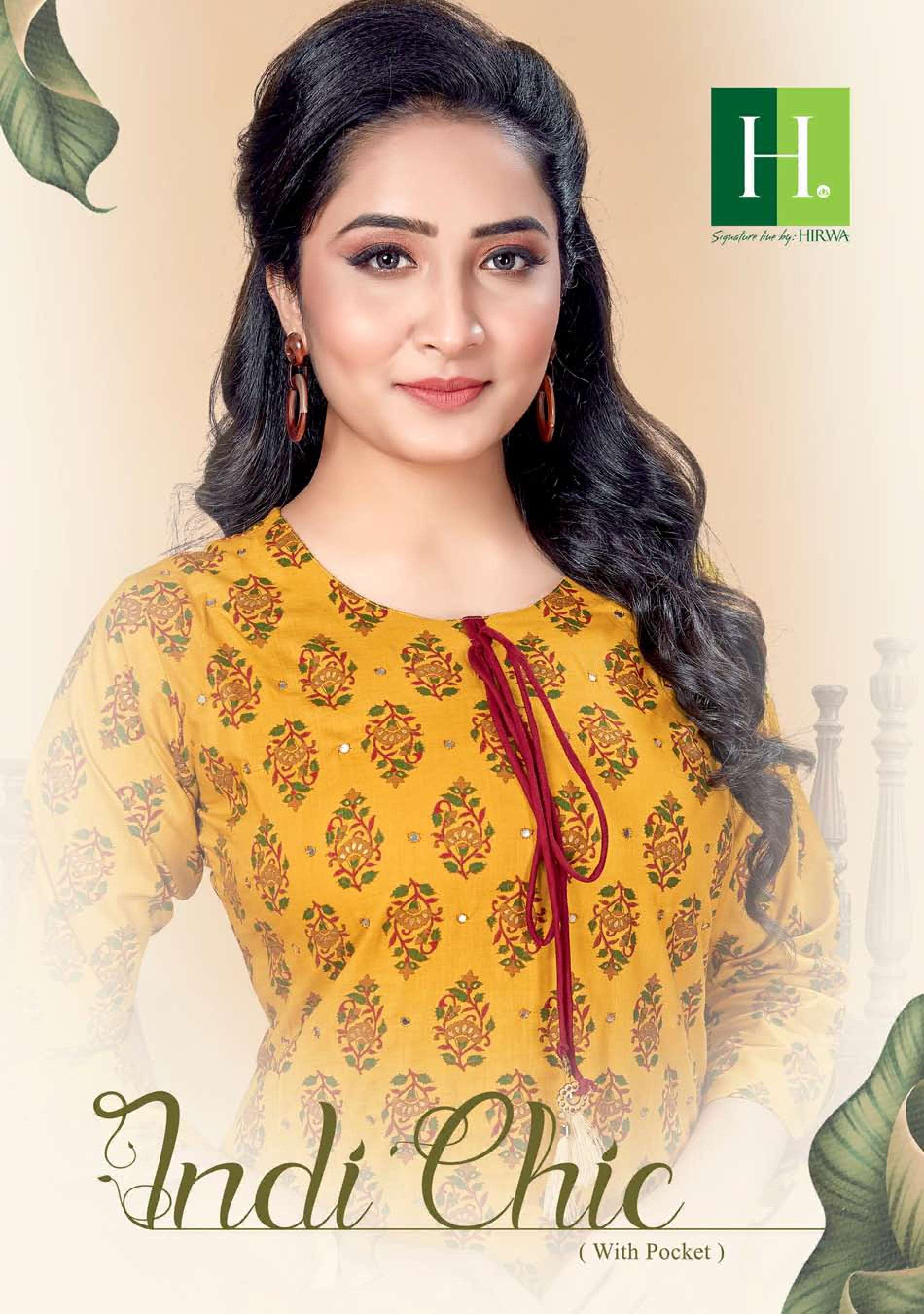 Indi Chic By H Dot Hirwa Kurti Pant Set