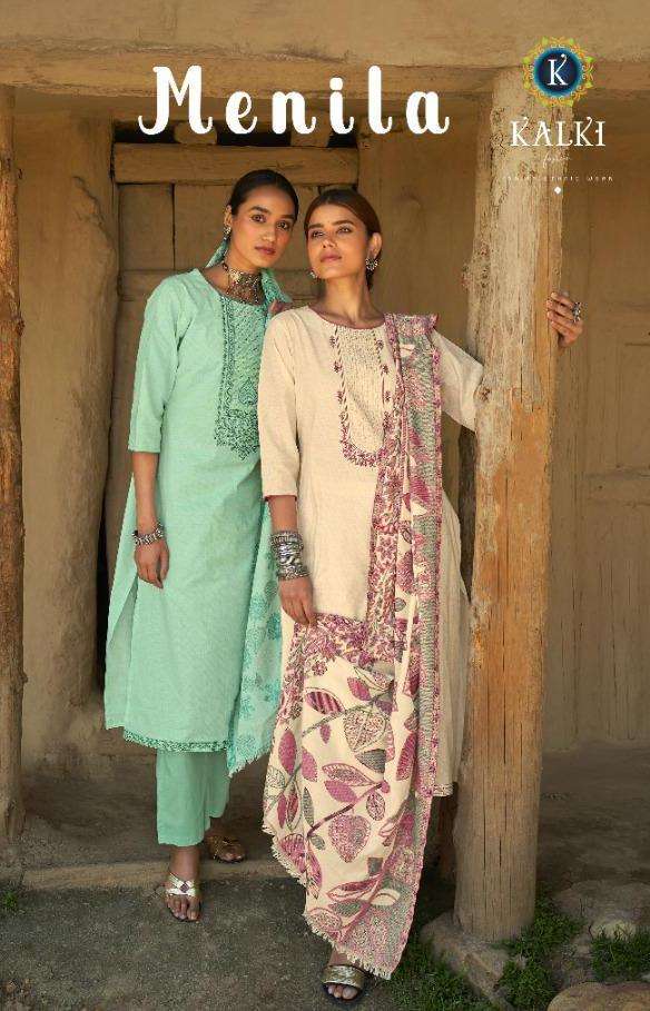 Kalki Trendz Menila Cotton Designer Suits
