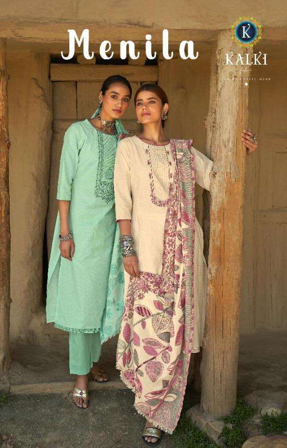 K fashion Menila Cotton Designer Suits
