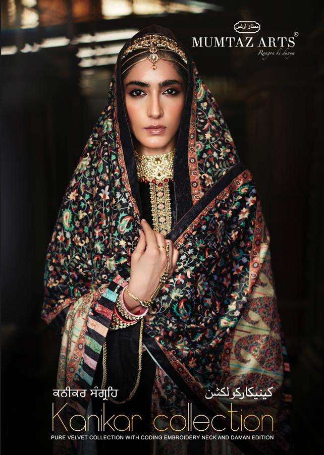 Kanikar Velvet Vol 2 By Mumtaz Arts Winter Wear Suits