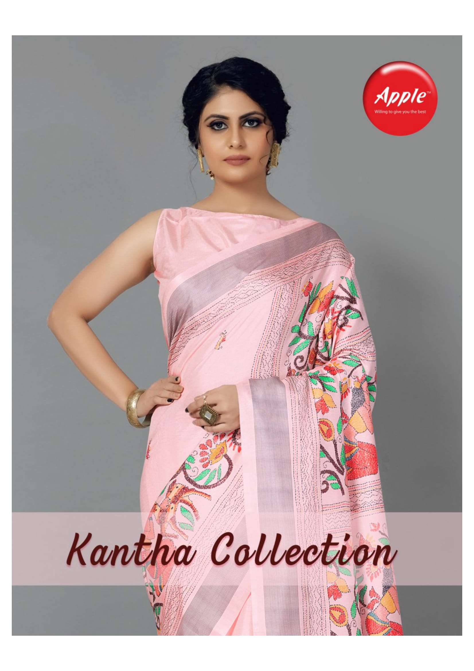 Kantha Collection By Apple Sarees Exports