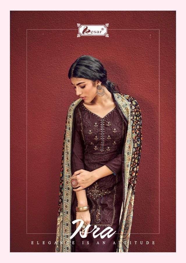 Kesar Isra Viscose Pashmina Winter Dresses Supplier