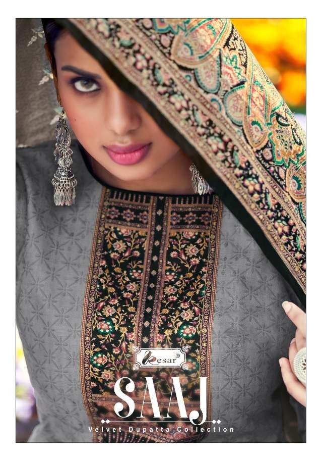 Kesar Saaj Viscose Pashmina Winter Salwar Kameez