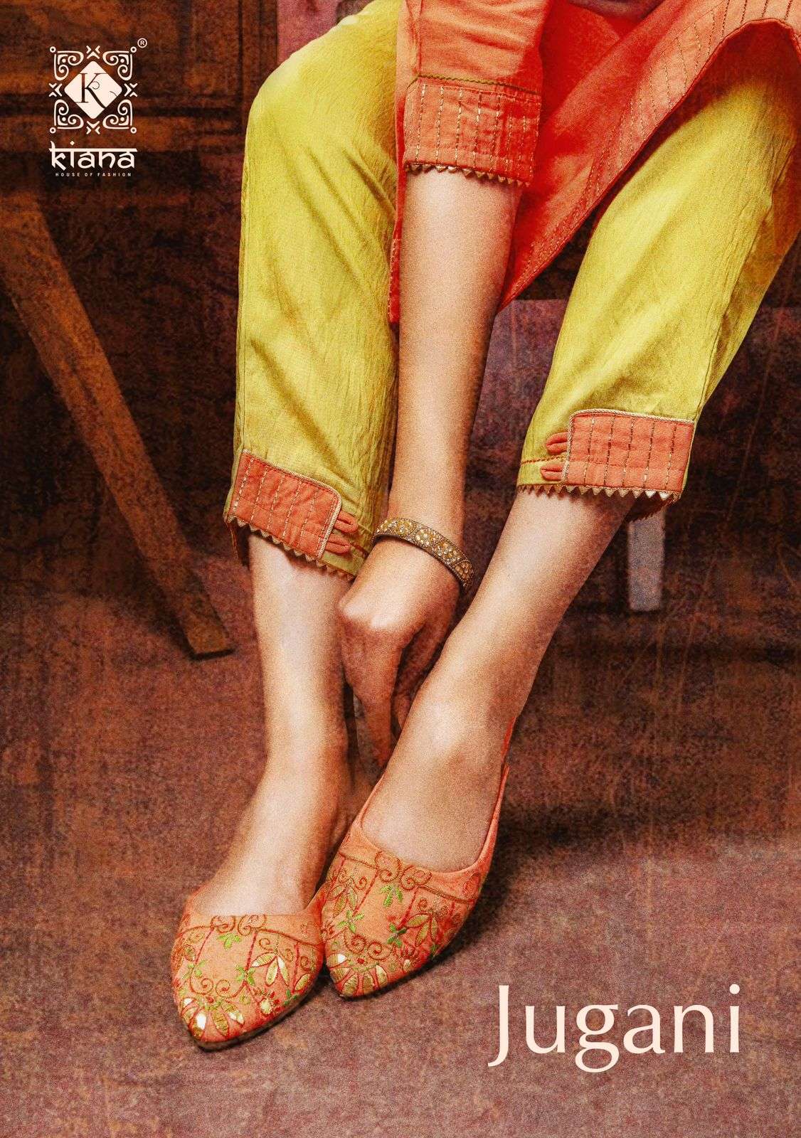 Kiana Jugani Readymade Kurti Bottom With Matching Jutti