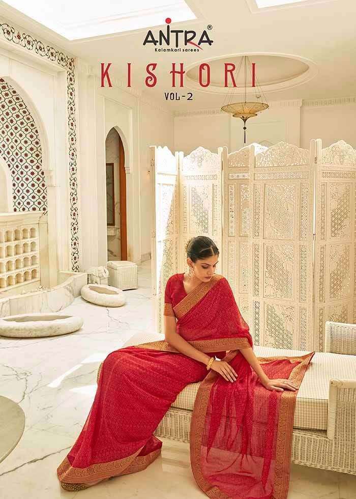 Kishori Vol 2 By Antra Georgette Printed Saree