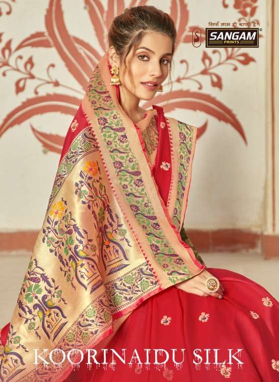 Koorinaidu Silk By Sangam Designer Paithani Silk Sari Supplier