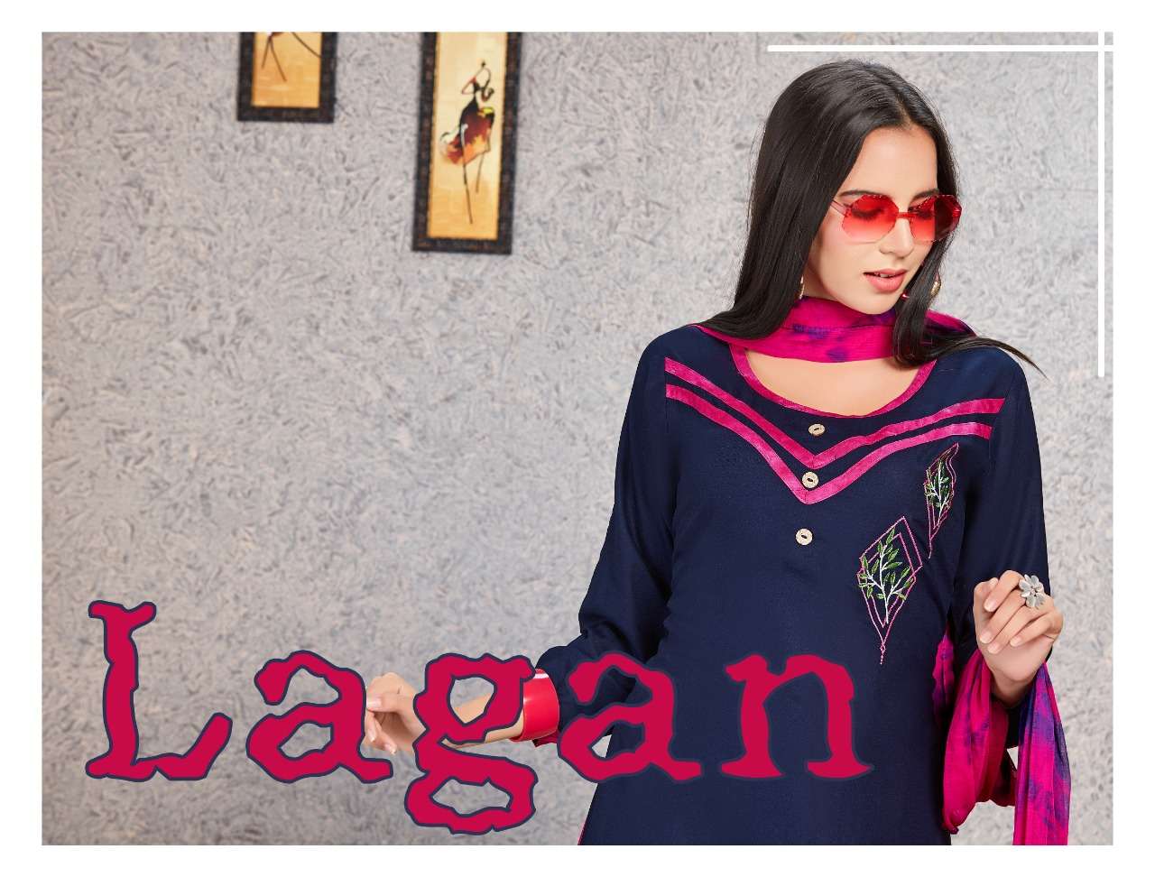 Lagan Top Bottom Dupatta